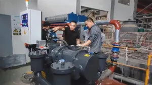 Pompe à piston horizontale pour filtre-presse