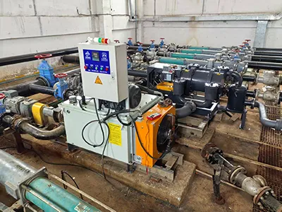 Pompe à piston horizontal (pour remplacer une pompe à vis)