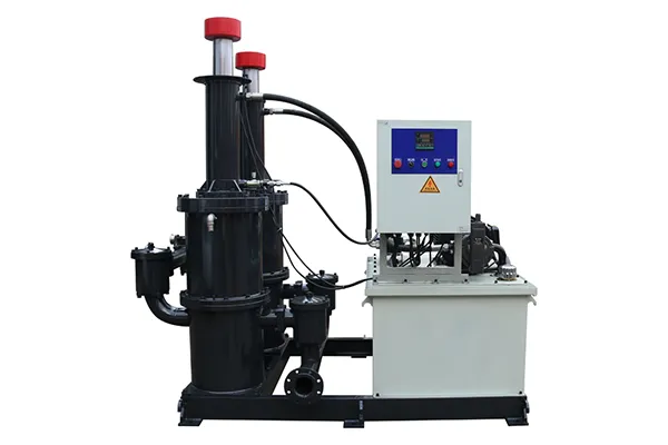 Pompe à piston vertical (pour boues faciles à déshydrater)